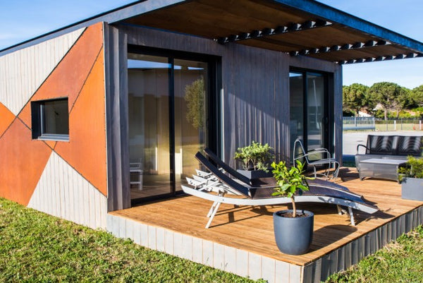 Studio  de jardin en container/T2 éco-responsable - 28 m2_5