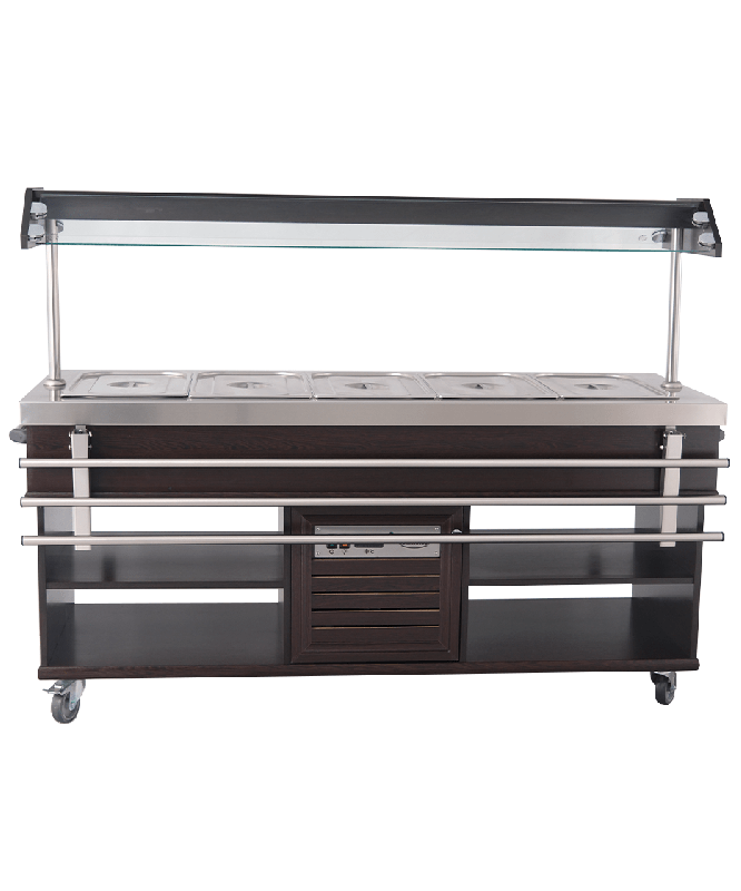 BUFFET CHAUD GN 5/1 L1900mm 7078.0035 Combisteel_5