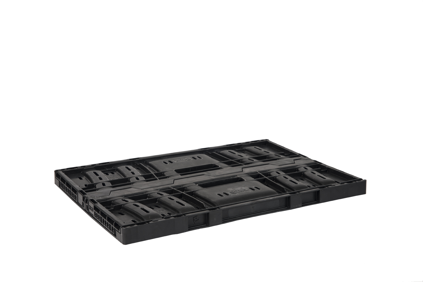 Bac pliable avec verrou actif 623 - pliable, empilable et écologique - capacité 47L_5