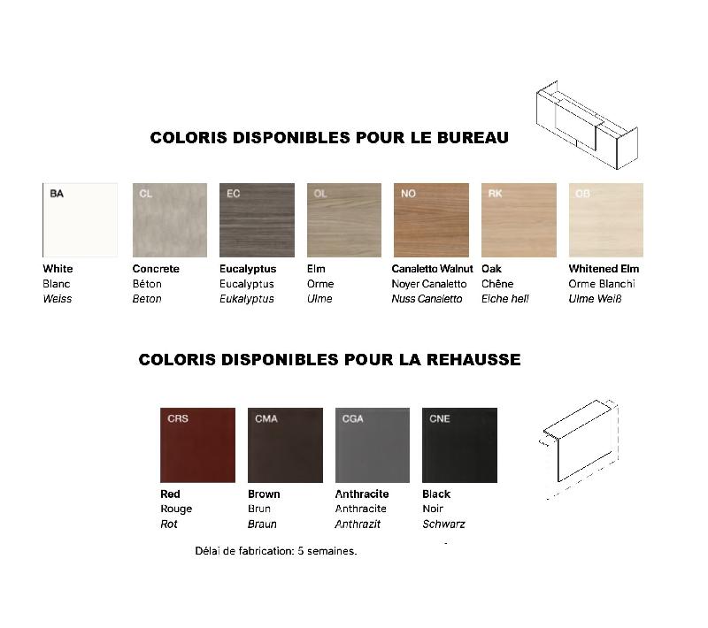 Banque d'accueil Z2 cuir haut de gamme - Officity - 326, Eucalyptus, Cuir brun_5