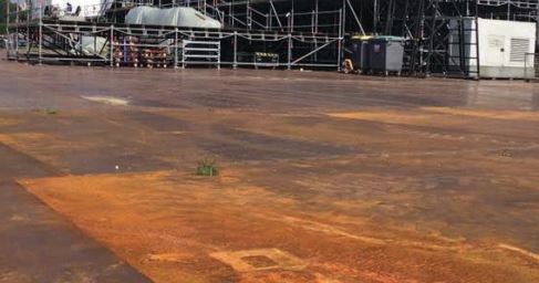 Location de plaques de roulage  pour chemins d'accès et plateformes temporaires - ACIER_5