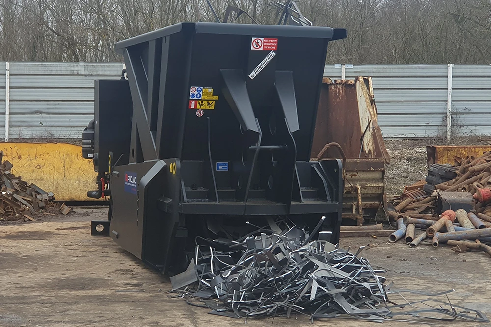 Cisaille hydraulique mobile horizontale, pour chantiers de ferraille - BONFIGLIOLI - Force de cisaillement 1000 T - MOBICUT-1000_5