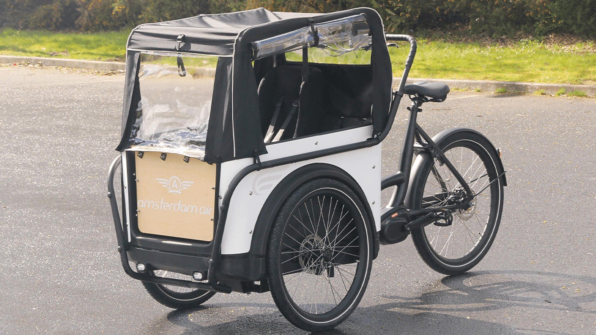 Triporteur électrique Urban Rider - 4 enfants - Freins hydrauliques - Moteur Bafang Max M400_5