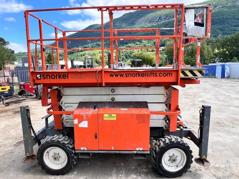 SNORKEL s3370rt nacelle ciseaux 12m 4x4 diesel_5