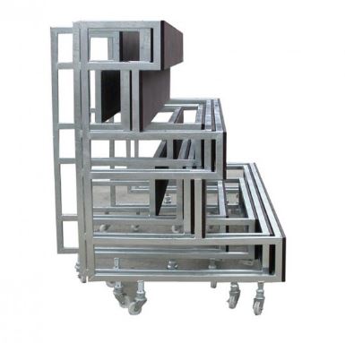 Tribune gigogne mobile 2, 3 ou 4 rangs idéale pour les équipements sportifs et culturels_5