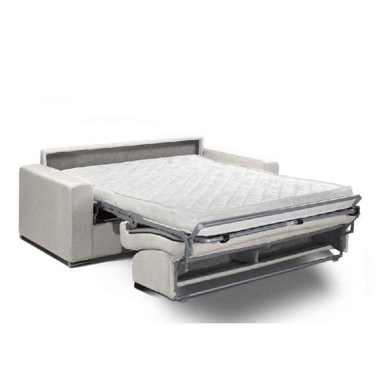 Canapé convertible 3-4 places Select - Matelas 16 cm - Sommier à lattes 160 cm - Mécanique Renatonisi - Polyuréthane rouge_5