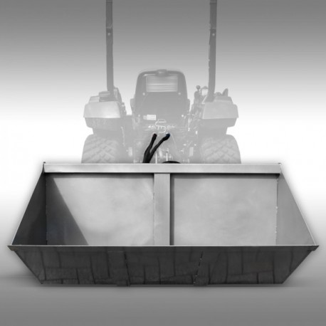 Godet arriere hydraulique DPS-800  3 points Jansen_5