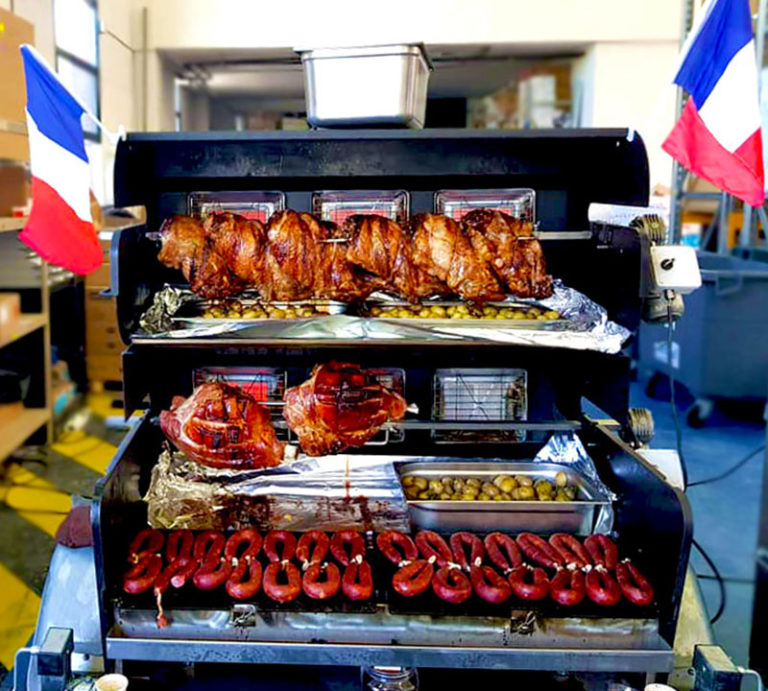 Tournebroche prestige double de mobigrill : le barbecue partenaire des grands événements_5