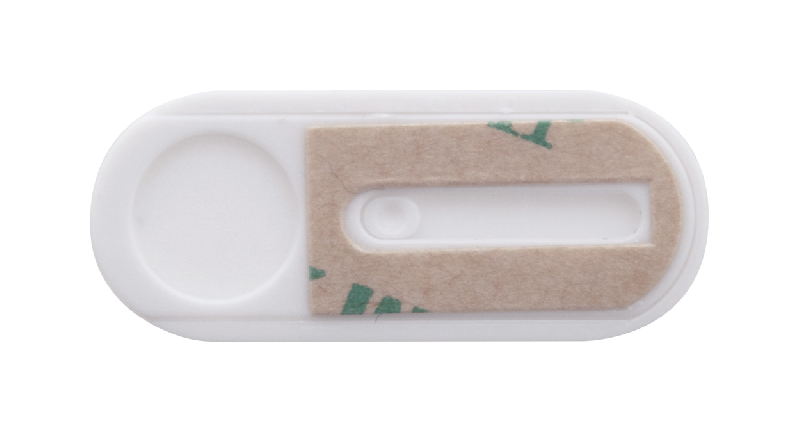 Cache webcam antibactérien - plastique adhésif - norme ISO 22196_5