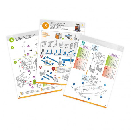 ROBOT ENERGIE SOLAIRE 14 EN 1 BUKI FRANCE JOUET CONSTRUCTION PROGRAMMATION ÉDUCATIF VÉHICULE BATEAU TRANSFORMABLE_5