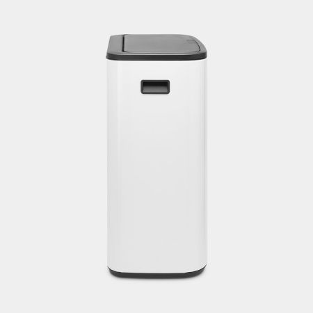 Poubelle tri sélectif Bo Touch Bin - 2 x 30 litres - White - Brabantia - 60L - Acier, Garantie 10 ans_5