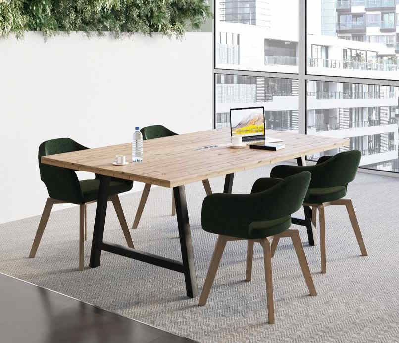 Table Cohésion - Design moderne et épuré - Idéale pour salles de réunion, coworking et formation_5