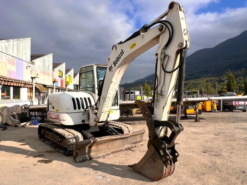 Bobcat 442B Pelle 7,5T avec pouce hydraulique_5