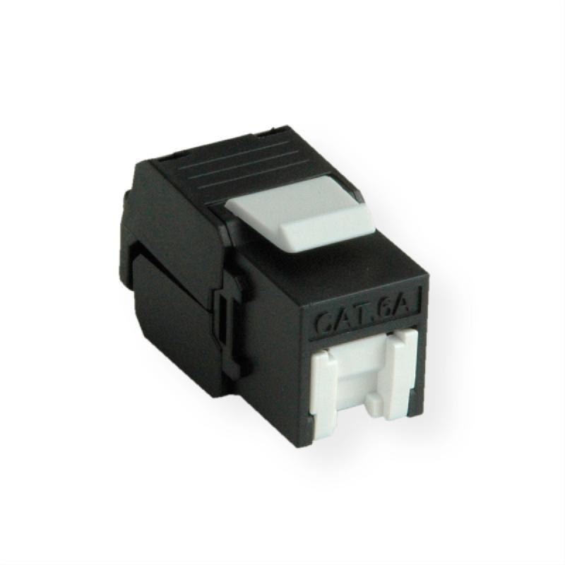 ROLINE Keystone Cat.6A (Classe EA), RJ-45, non-blindé, sans outil, noir_5