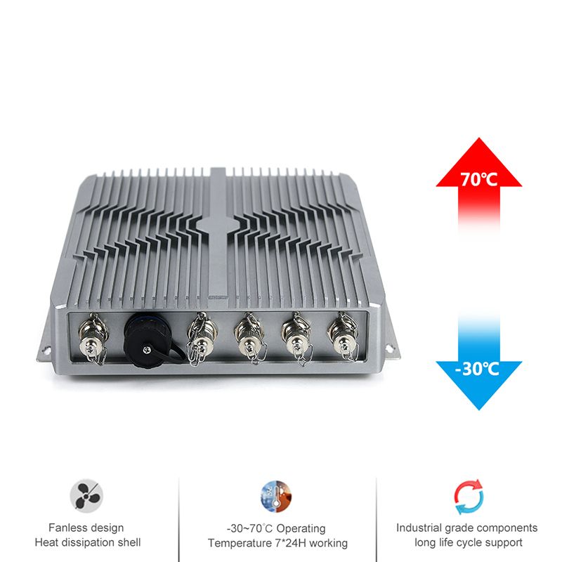 PC industriel embarqué étanche SmartPanel - Coque en alliage d'aluminium - Fanless - Monolith-6000_5