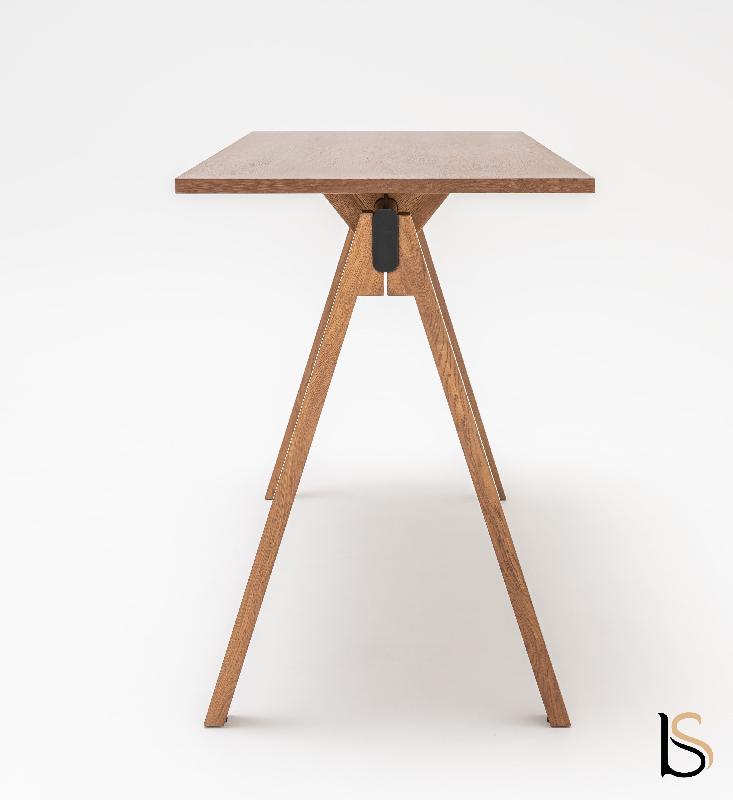 Table haute Viga - MDD - Oui, 180, Placage chêne naturel_5