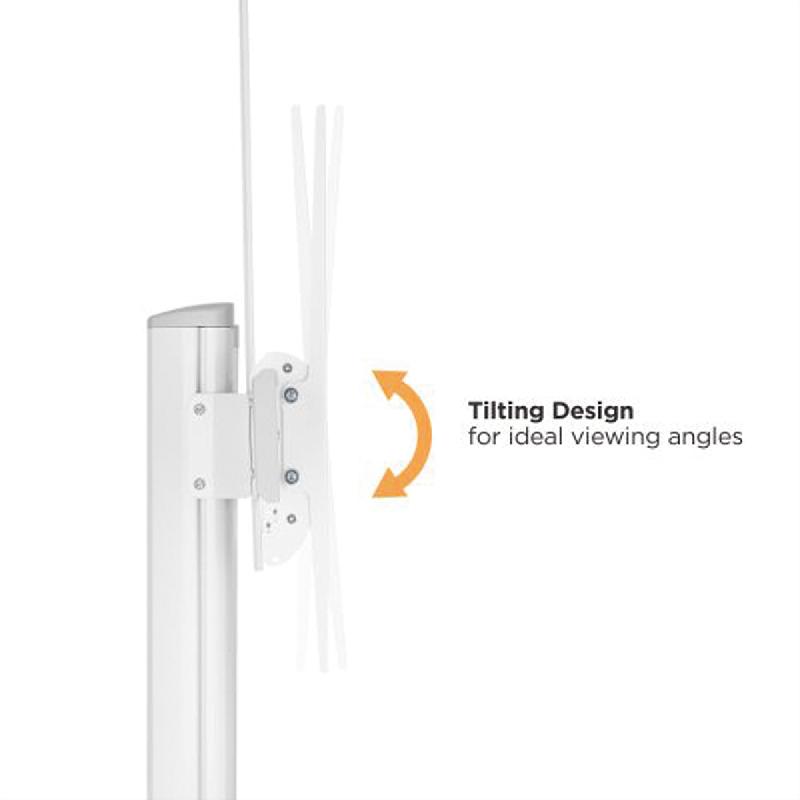 ROLINE Support LCD/TV sur roues, jusqu'à 140 kg, noir_5