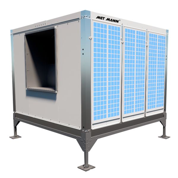 Climatiseur évaporatif AD BIGGER PREMIUM - 46 922 m3/h à 60 644 m3/h avec ventilateur centrifuge pour grands espaces industriels_5