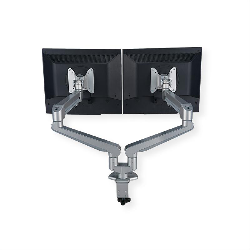 ROLINE Support double LCD pneumatique, 2 articulations, pivot_5