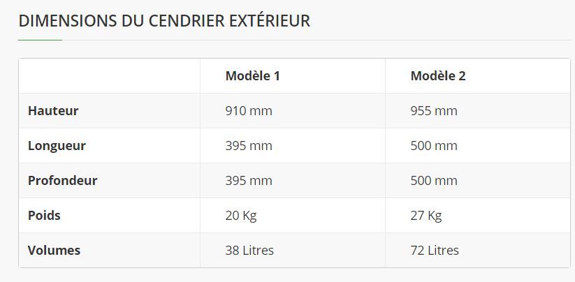 DMC12111 - Cendrier poubelle extérieur avec toit renforcé - DMC - 38 L ou 72 L - 8 finitions disponibles_5