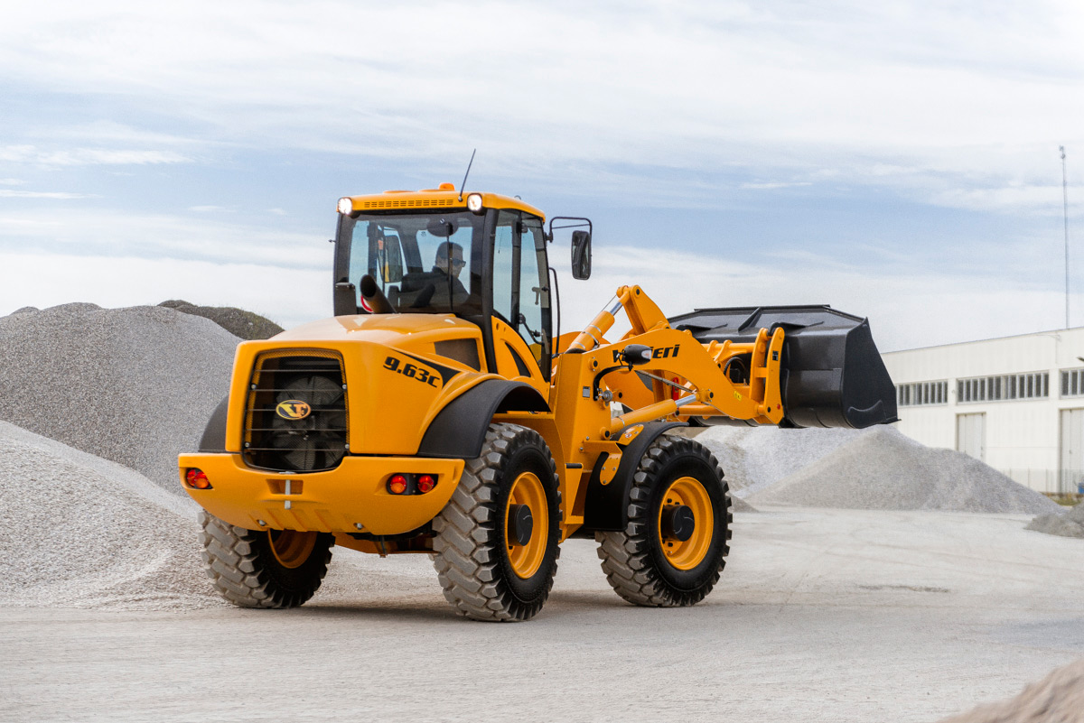 Chargeuse 9,6t - Venieri 9.63C - Transmission hydrostatique Bosch Rexroth - Capacité godet 1,8 - 2,2 m³_5