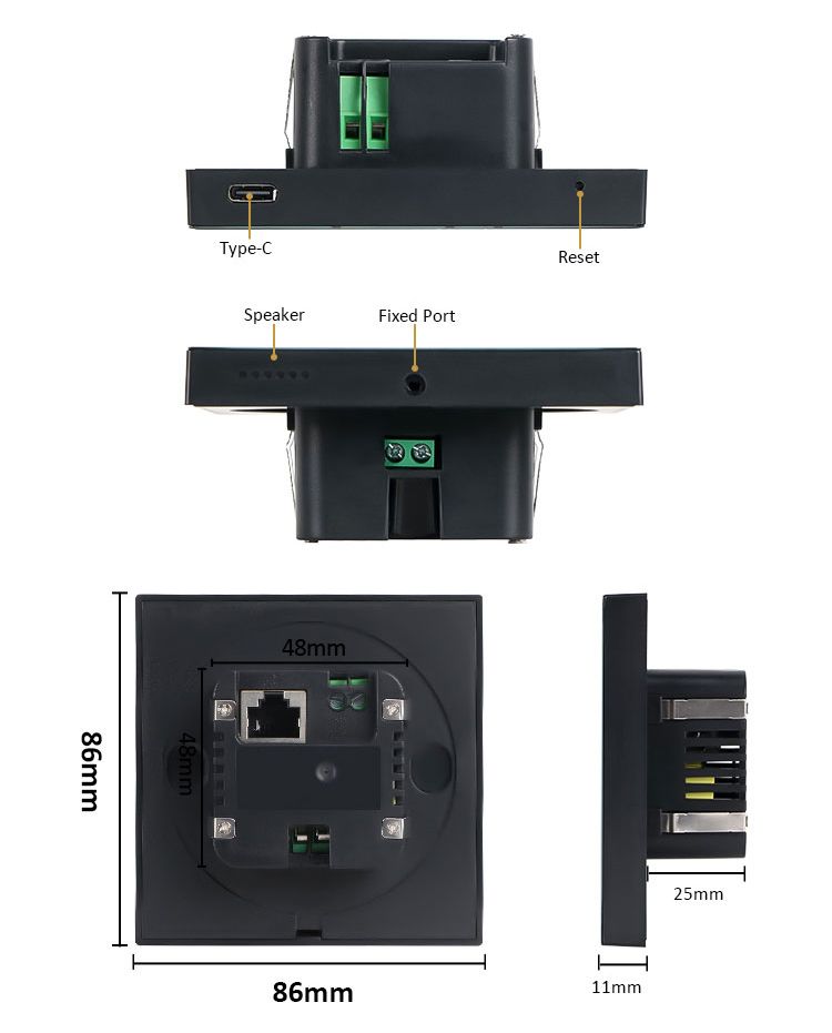 Panel PC à écran tactile 4 pouces YziPanel -  2 Go RAM / 32 Go - Android 11 ou Linux - EVI-YZ41P_5