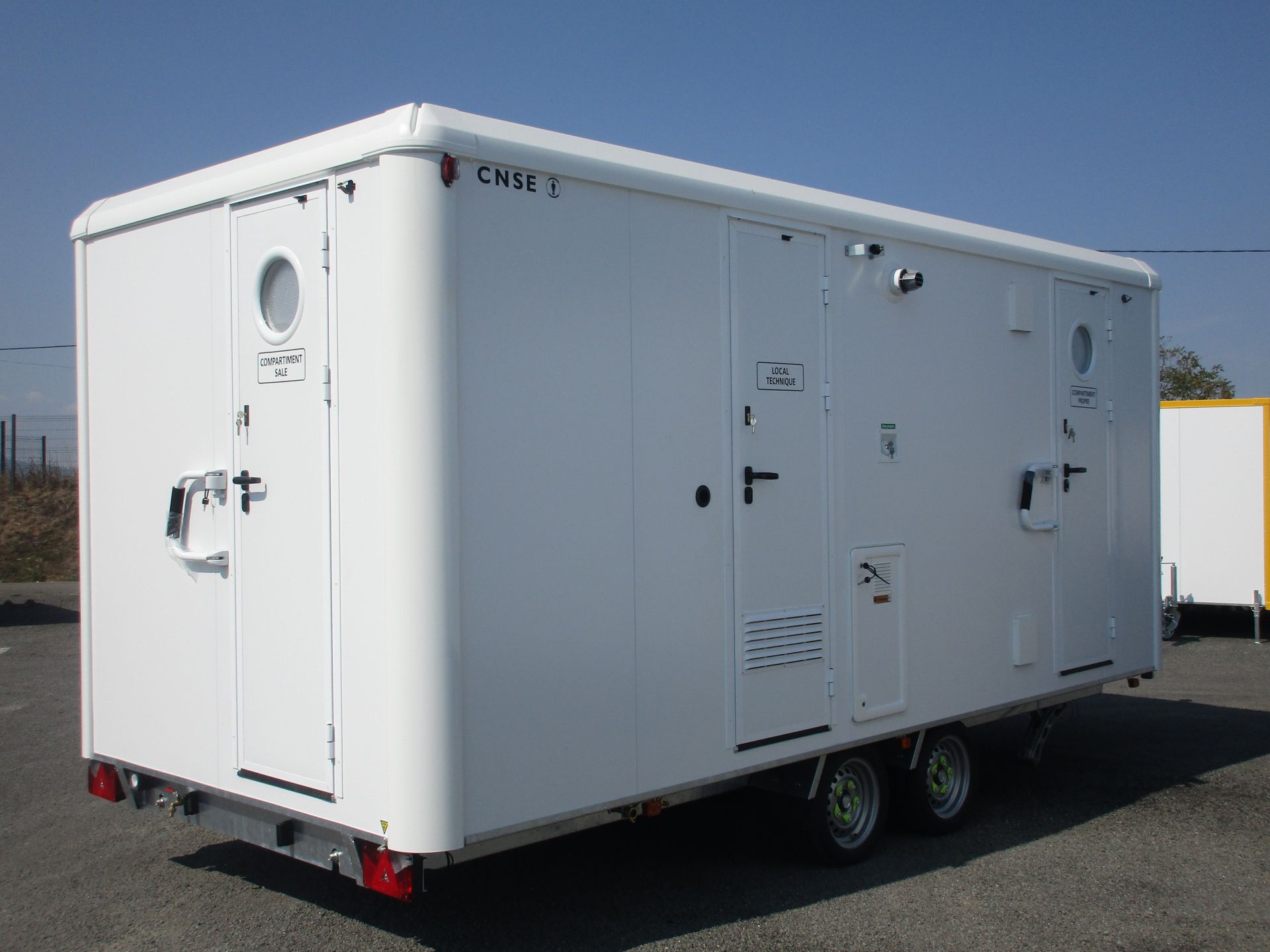 Équipement pour décontamination amiante et plomb avec réception CE