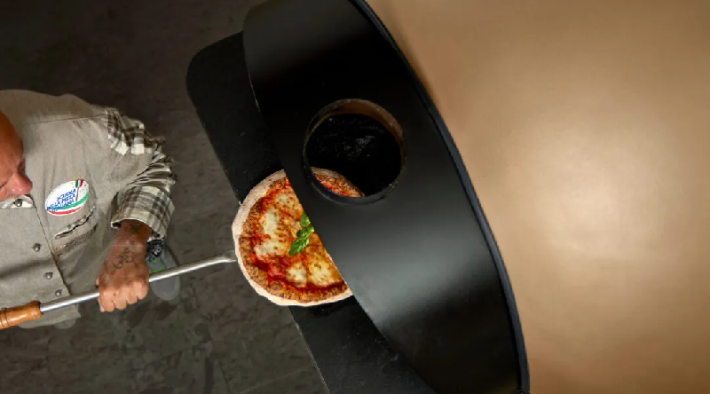 Four à pizza électrique napolitain à sole fixe 9 pizzas AVGVSTO Zanolli_5