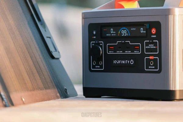 INFINITY Station d'énergie 1 200W + panneau Solaire 210W_5