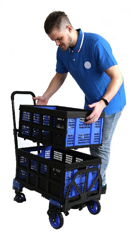 Combine Diable avec bavette 250 mm - Chariot repliable_5