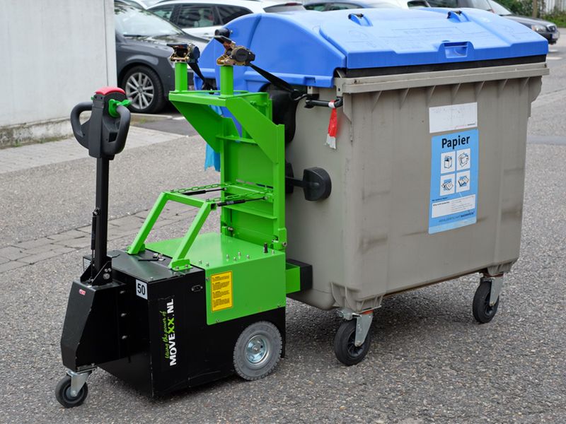 T3500 - Tracteur pousseur électrique Liftop - Capacité 3500 kg - timon articulé_5