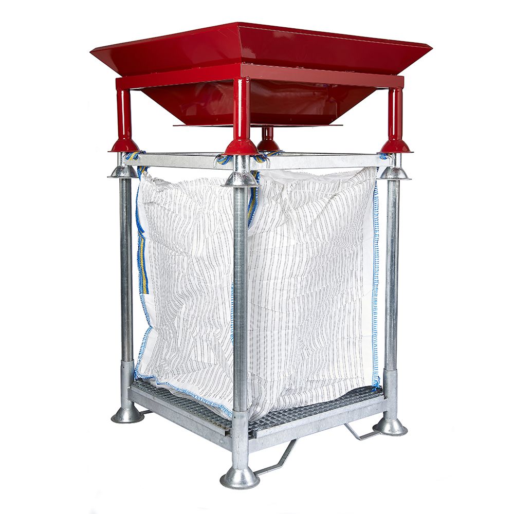 Support de filtration avec caillebotis pour big-bag filtrant_5