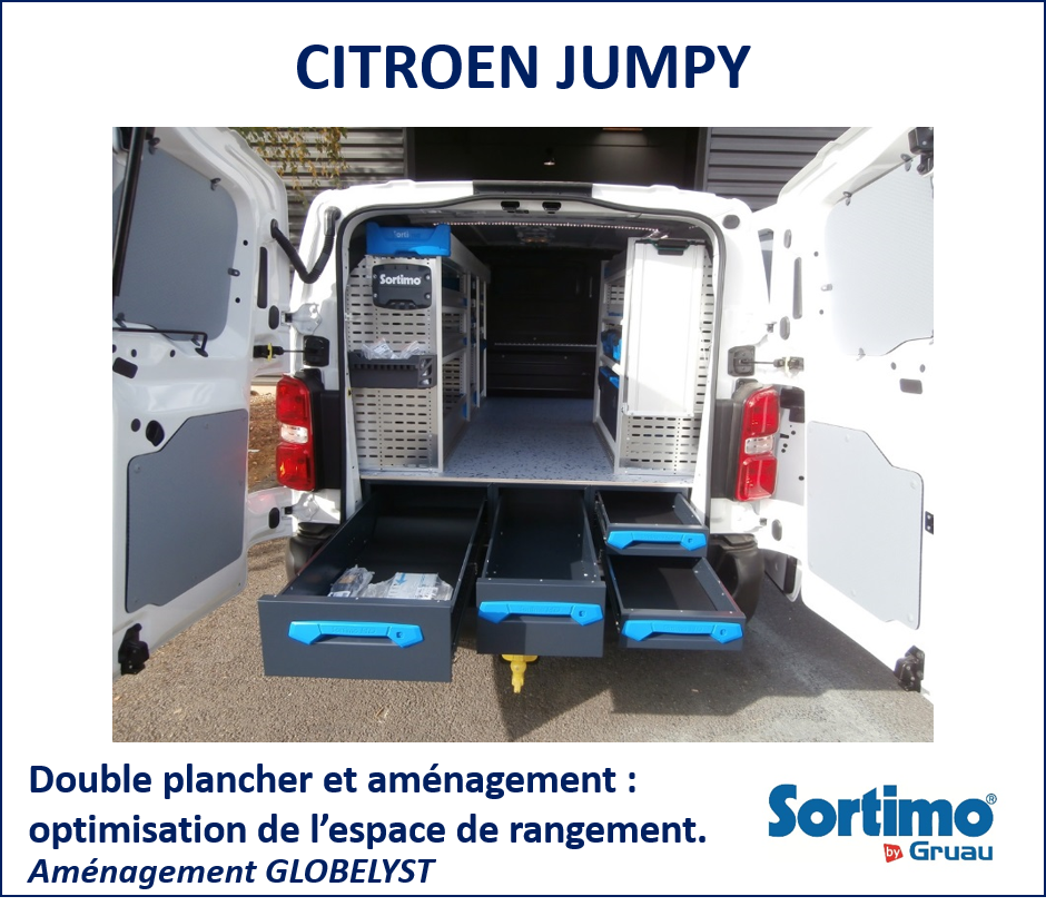 Structure modulaire pour Citroën Jumpy