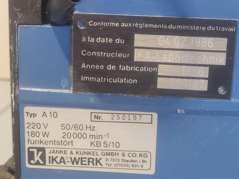 Broyeur universel IKA A10_5