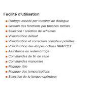 Depalflex - dépalettiseur Sidel - conception modulaire, automatisme intégral et pilotage assisté par terminal de dialogue_5