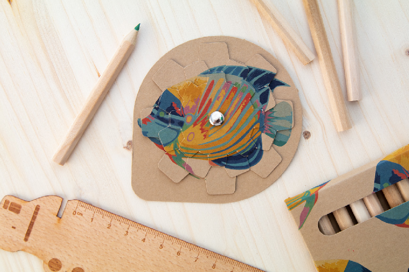 Puzzle en papier kraft sur-mesure - 3 éléments tournants - impression digitale incluse_5