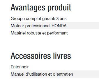 Power HXC 7500 T C5 - Groupe électrogène INTENS Kohler - Puissance max 5,70 kW - 50 Hz_5