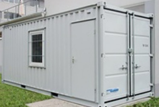 Container de stockage 20 pieds neuf - Porte double-battant - LC20_5