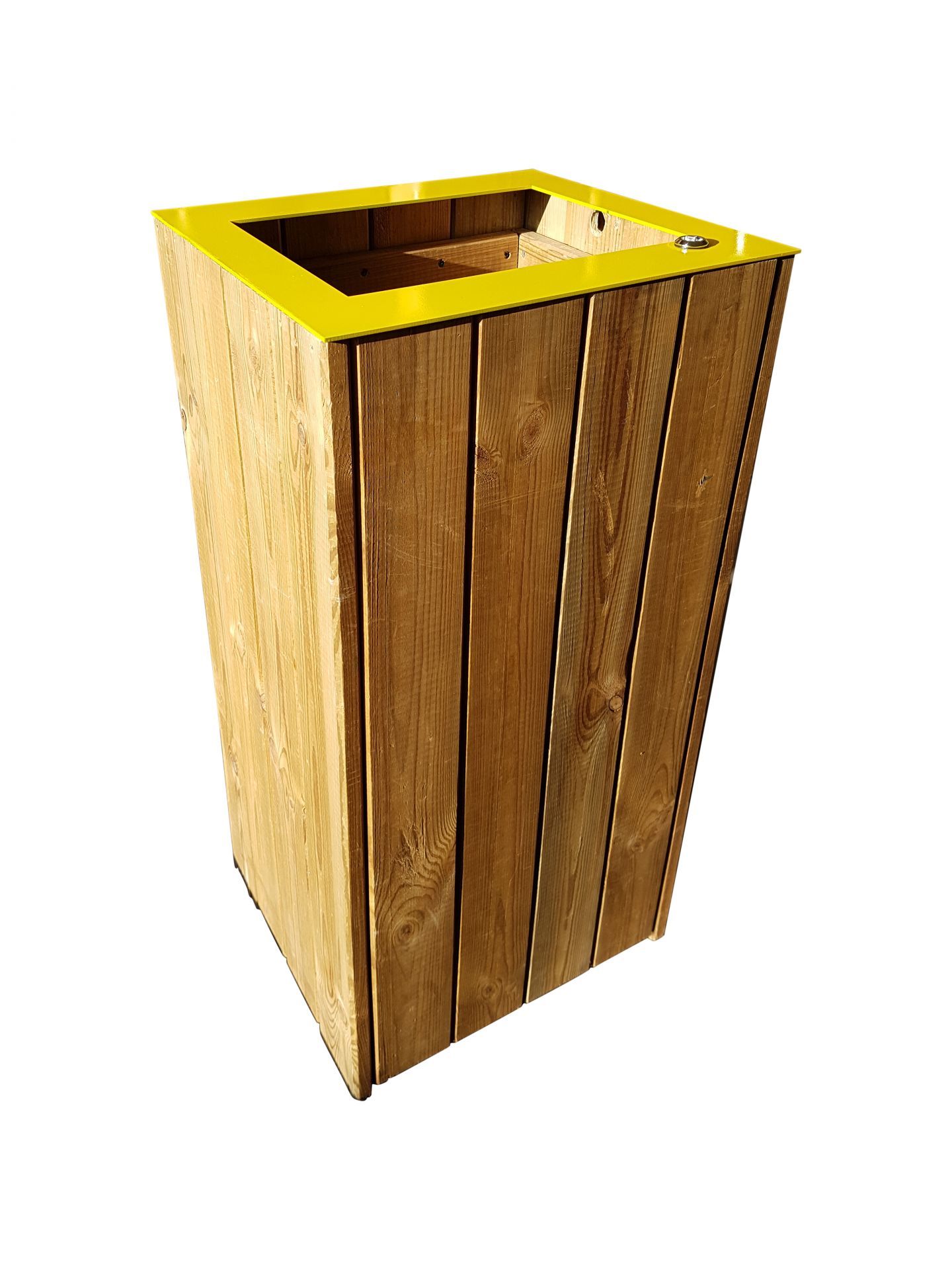 Poubelle tri sélectif en bois durable_6