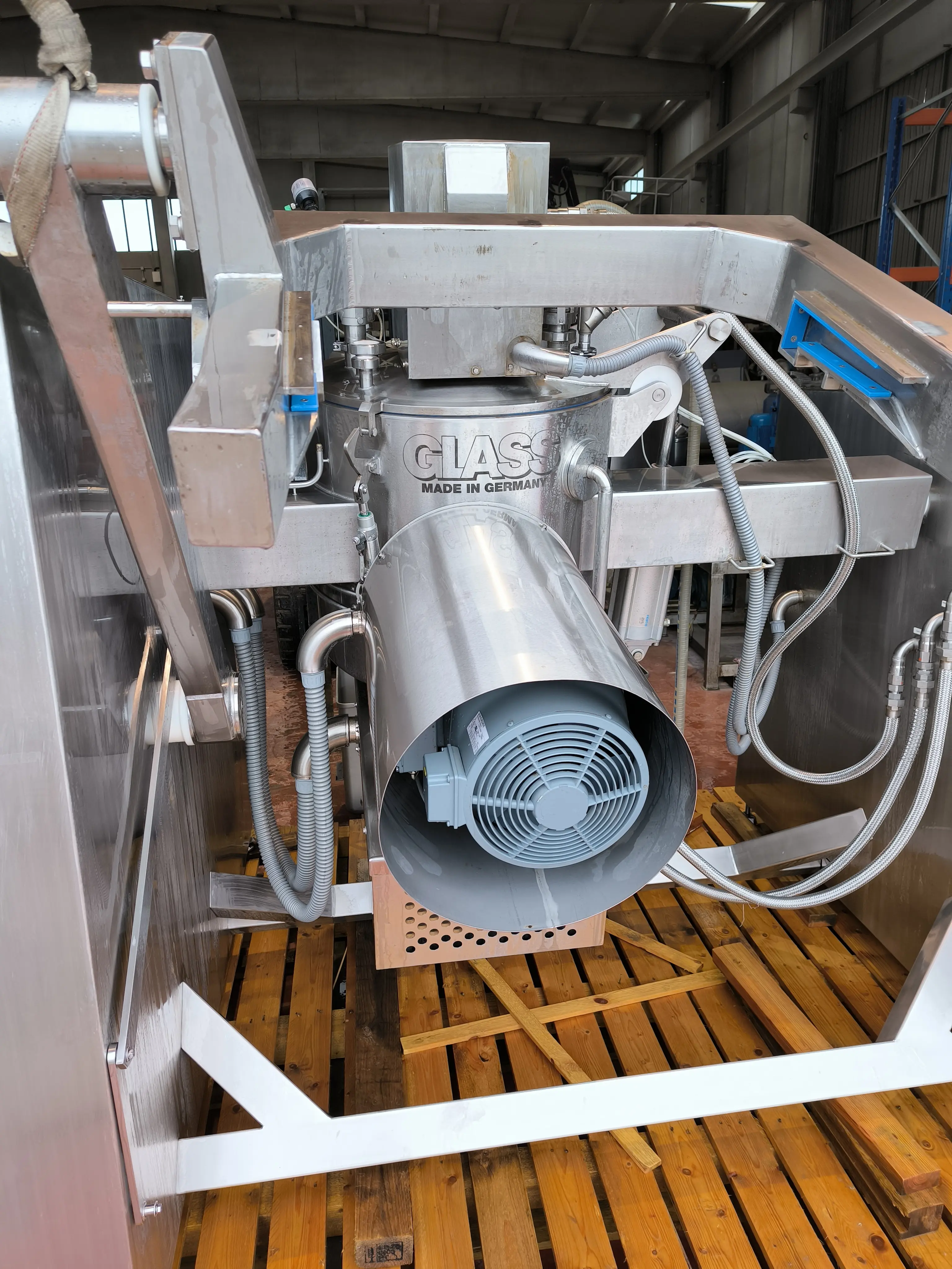 Mélangeur granulateur  inox 300 litres glass vas 300 avec agitateur, jaquette et cadres électriques - C13673_5