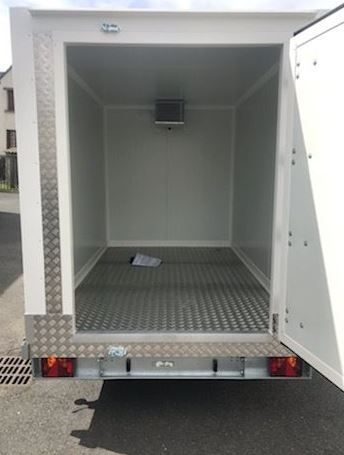 Remorque frigorifique double essieu 2x1800kg - Rapha 22 - PTAC 3500kg - Dimensions intérieures 3,94m x 2m x 1,90m_6