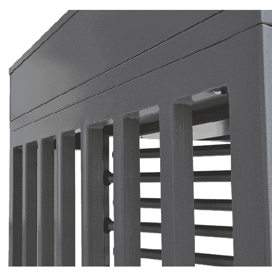 Tourniquet tambour Defender TTSFHKS - contrôle bidirectionnel pour accès chantier, usine, parc de loisirs et zone industrielle_5