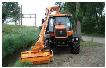 Épareuse Kantonnier - Herder - Portée de 6,70 m - avec fonction d'aspirateur_5