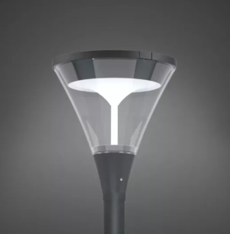 Luminaire design courbé et élégant - URBAN - Montage sur poteau - LED 12W à 40W - Réglable et robuste IP66 IK09_5