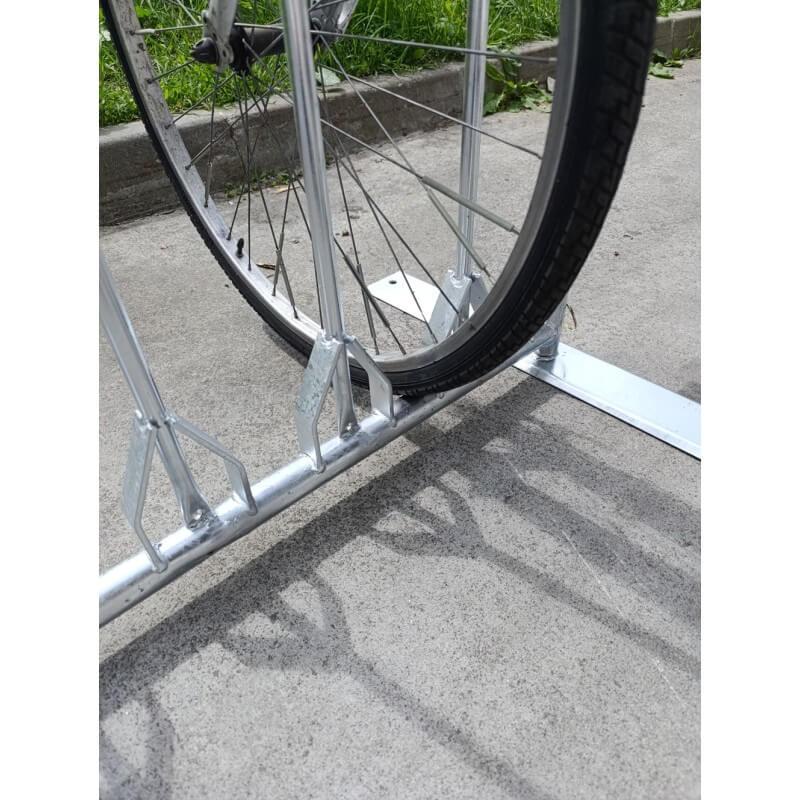 Barrière 2 m pour 11 vélos mobile avec pieds amovible_5