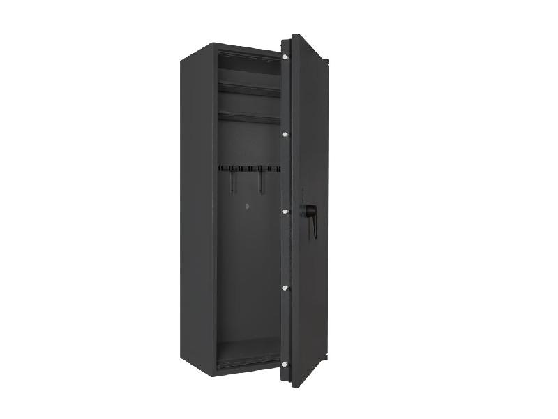 Armoire à armes FORMAT CAPRIOLO II Classe I - Armoire à fusils (EN 1143-1) - Serrure à clé (standard) / Graphite RAL 7024_5