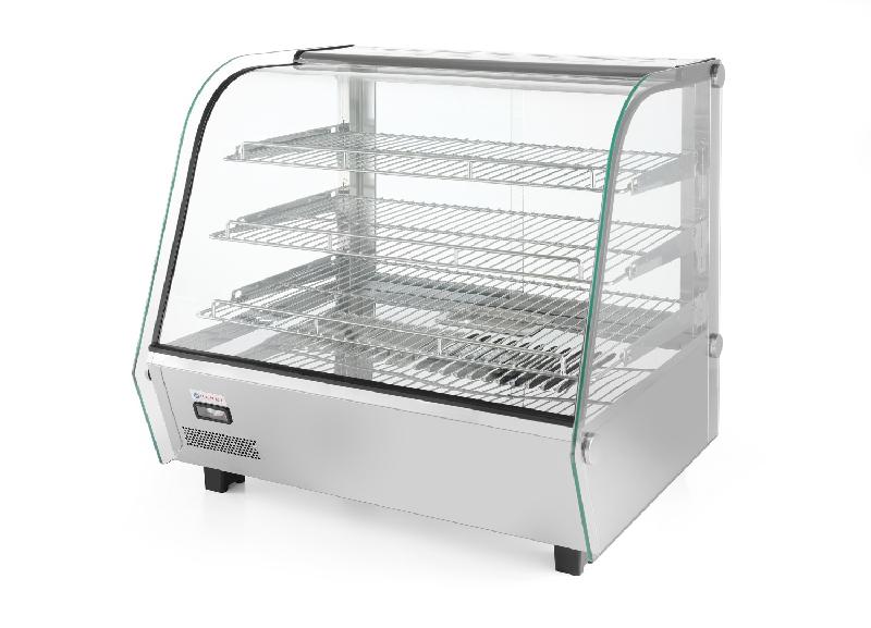 Vitrine de table chauffante 160L trois niveaux HENDI_5