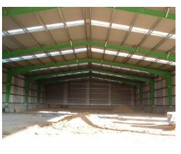 Bâtiment en métal pour centre sportif et salle omnisport - structures métalliques et bardages - Cualimetal_5