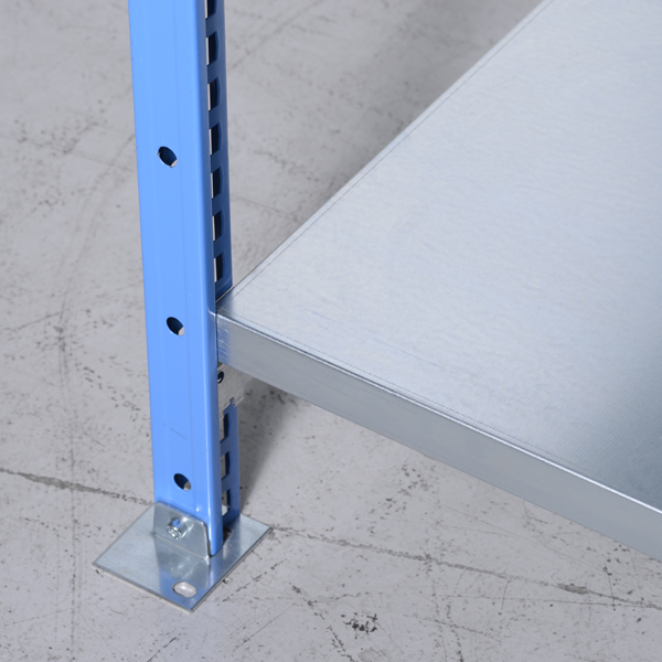 Rayonnage industriel avec tablettes galvanisées réglables  - PROFILHER_5