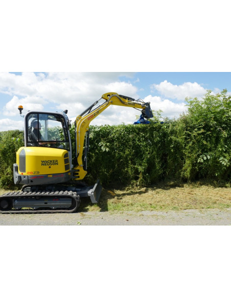 Taille-haie Slanetrac HC150 compatible avec mini-pelles jusqu'à 8t